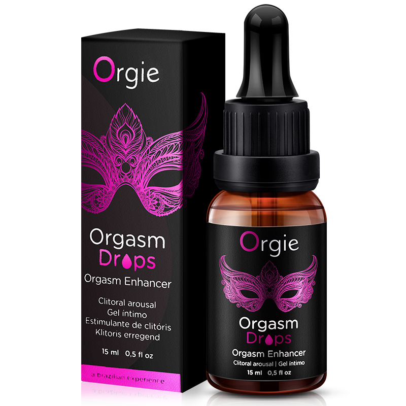 Orgie｜葡萄牙 Orgasm Drops Enhanced 阴蒂快感加强PLUS版 强烈热感高潮液 - 15ml